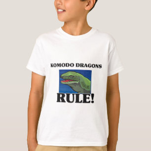 T-shirt Règle de DRAGONS de KOMODO !