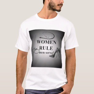 T-shirt Règle de femmes