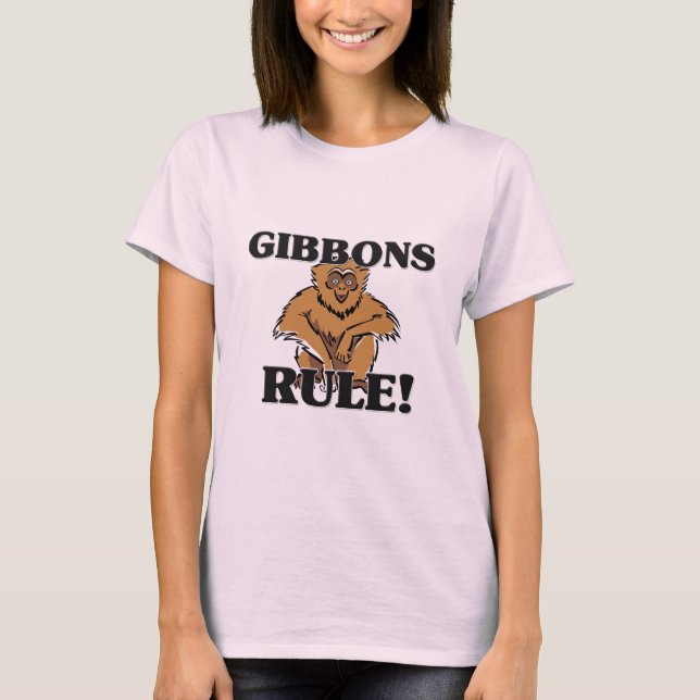T-shirt Règle de GIBBONS ! (Devant)