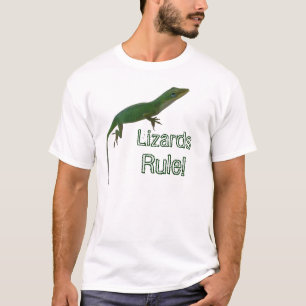 T-shirt Règle de lézards !