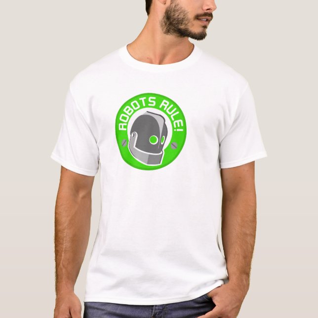 T-SHIRT RÈGLE DE ROBOTS ! (Devant)