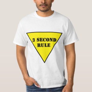 T-shirt Règle du signal de ralentissement 3 seconde