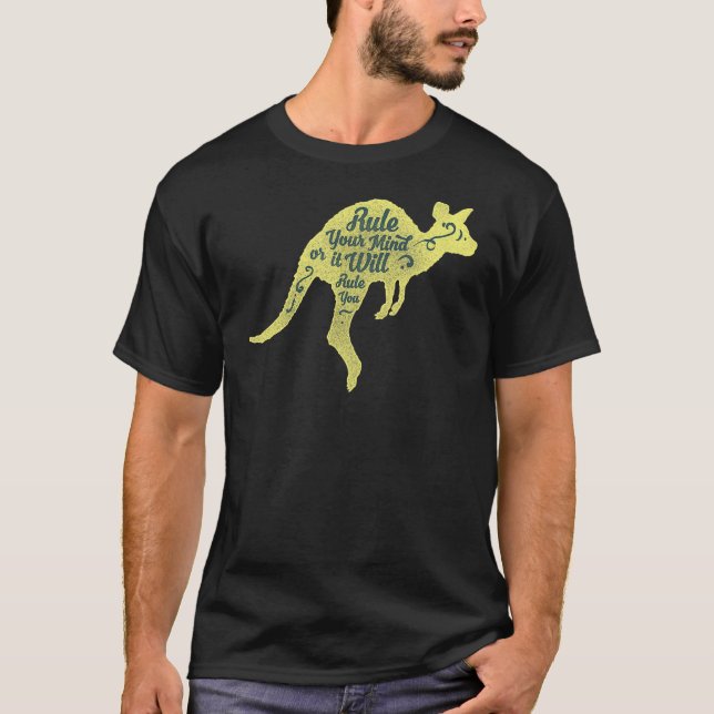 T-shirt Régler Votre Esprit Ou Il Vous Réglera (Devant)