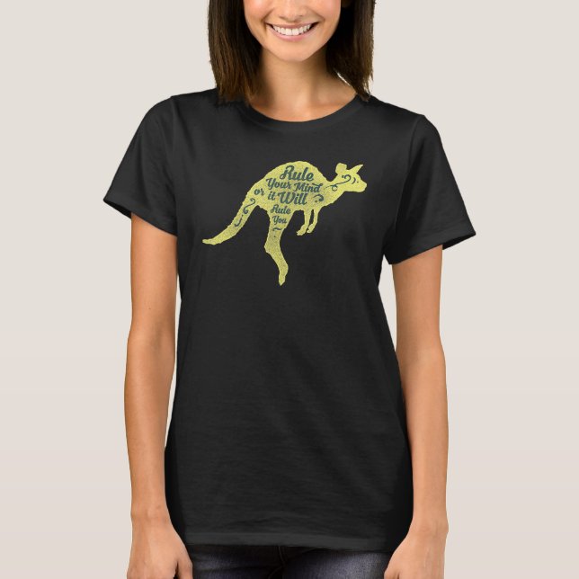T-shirt Régler Votre Esprit Ou Il Vous Réglera (Devant)