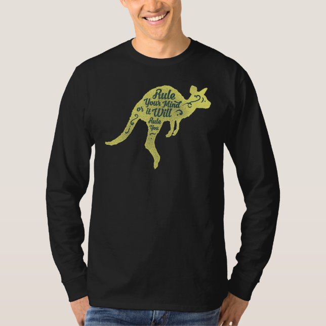 T-shirt Régler Votre Esprit Ou Il Vous Réglera (Devant)