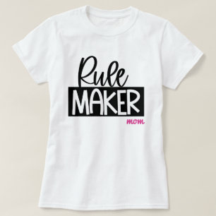 T-shirt Règles de casse de règle du générateur de règles n