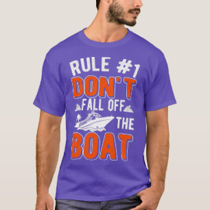 T-shirt Règles de croisière Bateau Funny Cruise Ship