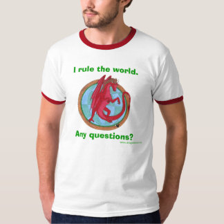T-shirt Règles de dragon !