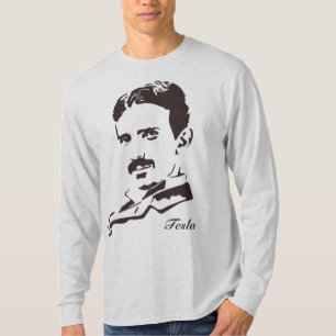 T-shirt Règles de Nikola Tesla ! Brun
