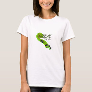 T-shirt Règles de violoncelle - vert