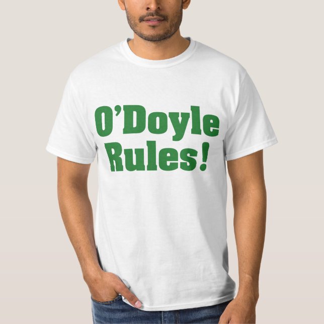T-shirt Règles d'O'Doyle (Devant)
