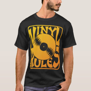 T-shirt Règles jaunes de vinyle, ok ?