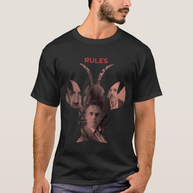 T-shirt Règles par la Jordanie B. Peterson (Devant)