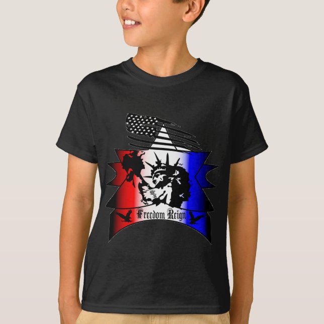 T-shirt Règne de liberté (Devant)