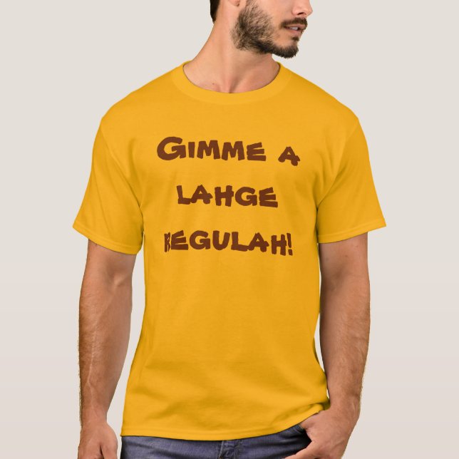 T-shirt Regulah de Lahge (Devant)