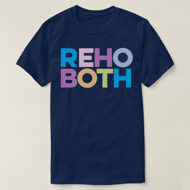 T-shirt Rehoboth Beach Delaware Colorful Vacation (Design devant)