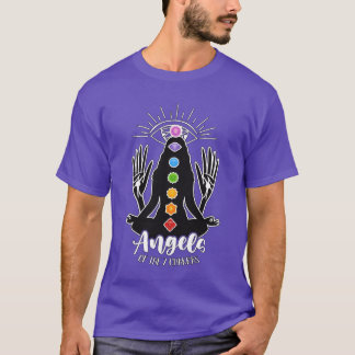 T-shirt Reiki Angels Ofhe 7 Chakras Loves Energy Healing g