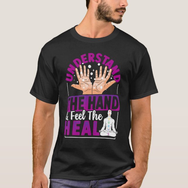 T-shirt Reiki Practitioner for an Energy Healer (Devant)