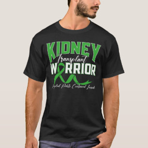 T-shirt Rein Transplant Guerrier de la maladie rénale pat