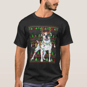 T-shirt Reindeer Correspondant Famille Ugly American Buldo