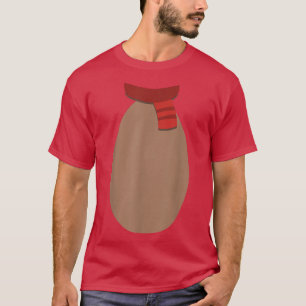 T-shirt Reindeer de Noël Rudolph Costume de Nez Rouge Amus