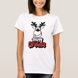 T-shirt Reindeer Joy : Le thé de Noël parfait