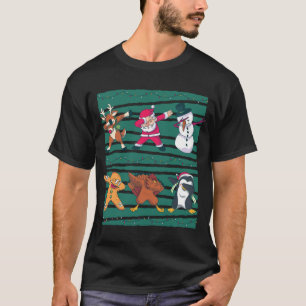 T-shirt Reindeer, Père Noël, Snowman, Cookie, Turquie et