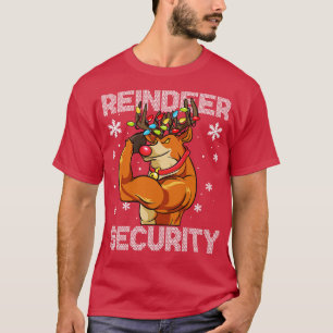 T-shirt Reindeer Sécurité Noël Humour drôle