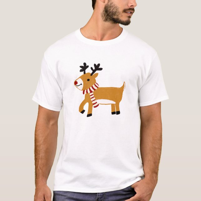 T-shirt Reinder de Noël (Devant)