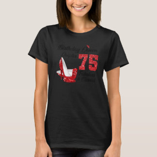 T-shirt Reine Anniversaire Chapitre 75 Fabuleux et béni po