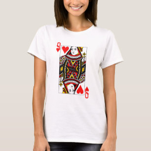 T-shirt Reine antique des coeurs