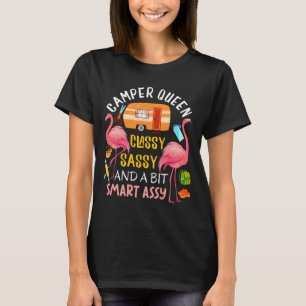 T-shirt Reine campeuse Cly Sy intelligente et cool cadeau