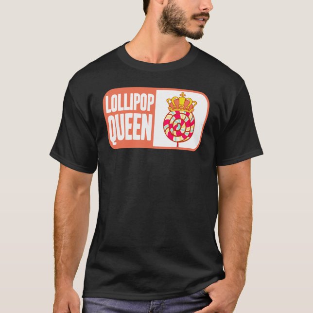 T-shirt Reine Candy Lollipop (Devant)