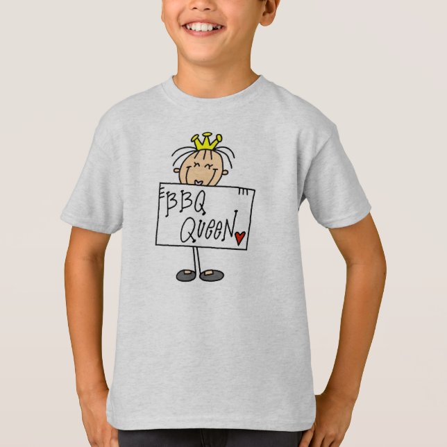 T-shirt Reine de BBQ (Devant)