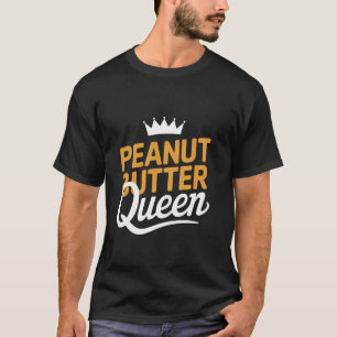 T-shirt Reine de beurre de cacahuète Amoureux de gelée de