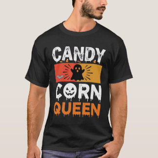 T-shirt Reine de bonbons de Halloween SVG Design