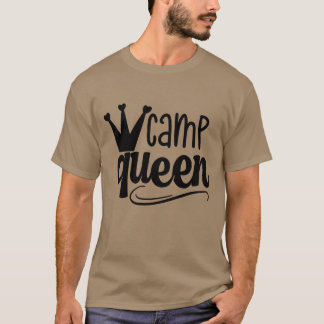 T-shirt reine de camp fille