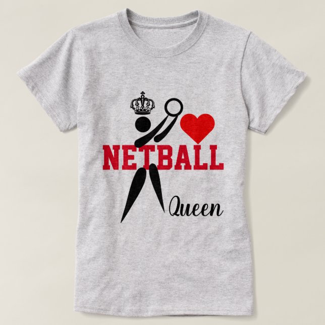 T-shirt Reine de clipart (images graphiques) de joueur de (Design devant)