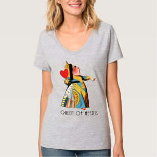T-shirt Reine de Cœur Alice au Pays des Merveilles Classiq