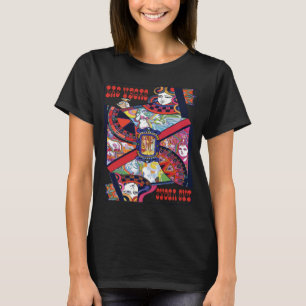 T-shirt Reine de Cœur de Las Vegas Rouge Voyage