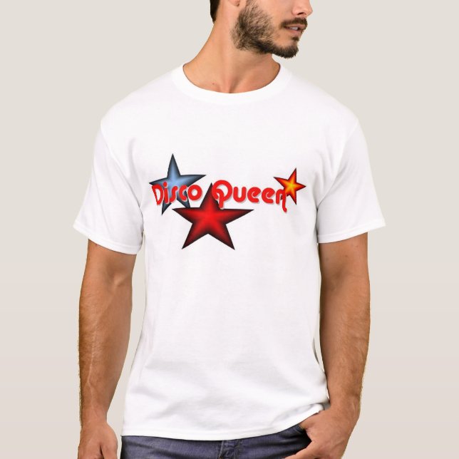 T-shirt Reine de disco (Devant)