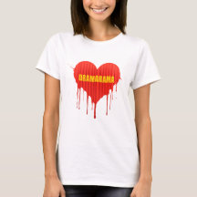 Reine de drame Dramarama cœur saignant pour femmes