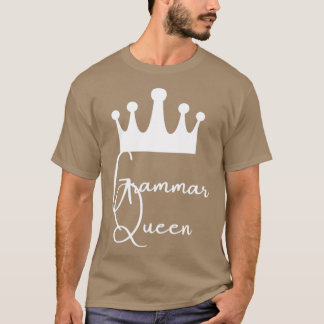 T-shirt reine de grammaire