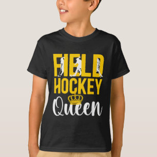 T-shirt Reine de hockey sur gazon Reine de hockey sur gazo
