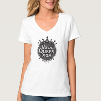 T-shirt Reine de la laine Maman