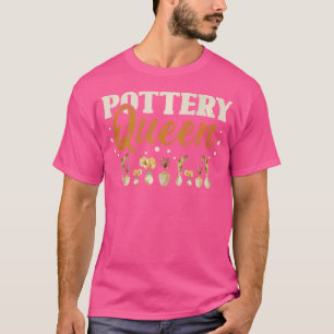 T-shirt Reine de la poterie pour une poterie d'artiste en