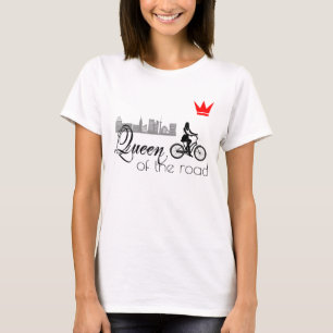 T-shirt Reine de la route élégante