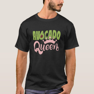 T-shirt Reine de l'avocat Couronne Drôle de conception de