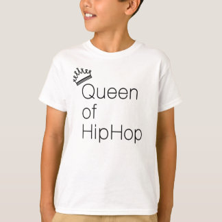 T-shirt Reine de noir de hip hop