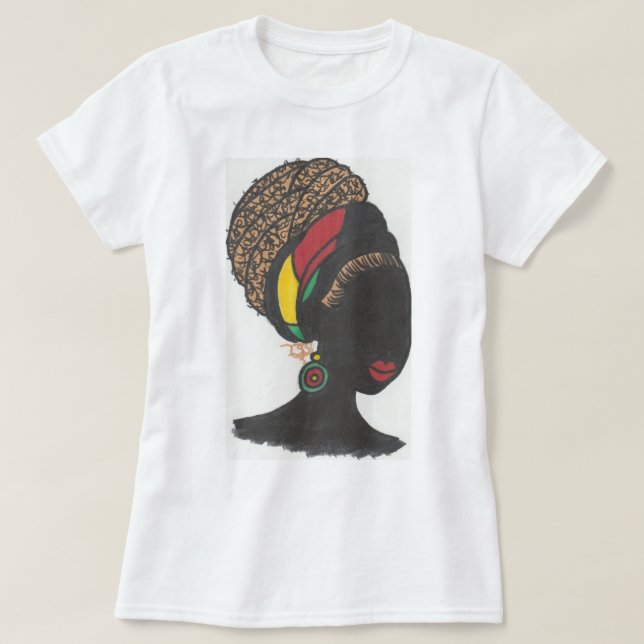 T-shirt Reine de Nubian (Design devant)